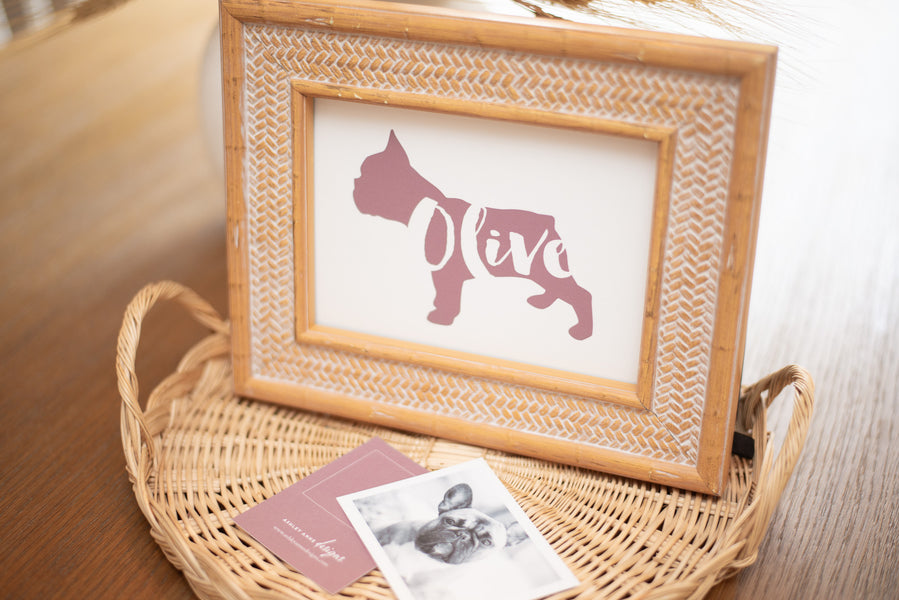 Adorn Your Walls With Love: French Bulldog Art Print