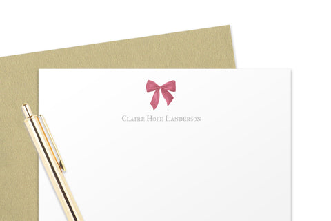 Bow Baby Note Cards