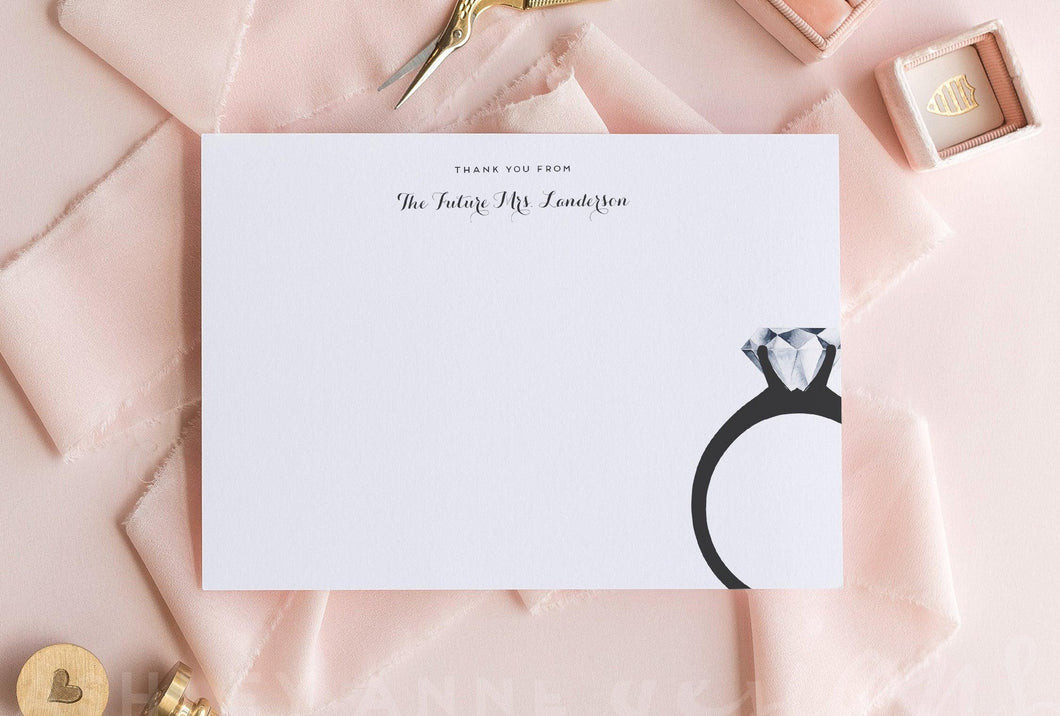 Future Mrs. Thank You Cards - Ashley Anne Designs